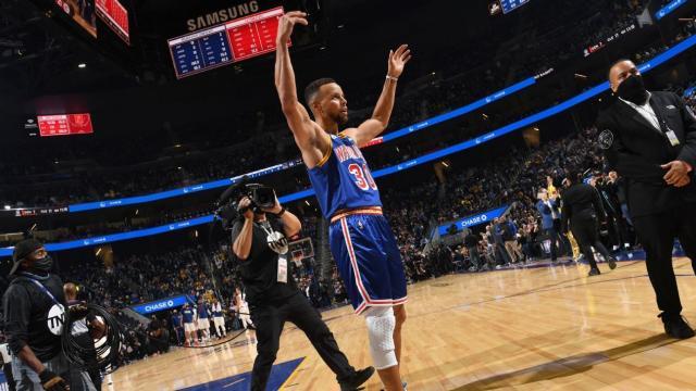 单场45分再现疯狂表演，入围75大库里不负盛名